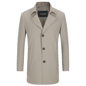 雅戈尔风衣秋冬新品官方夹克商务男装行政外套上班休闲风衣男4814