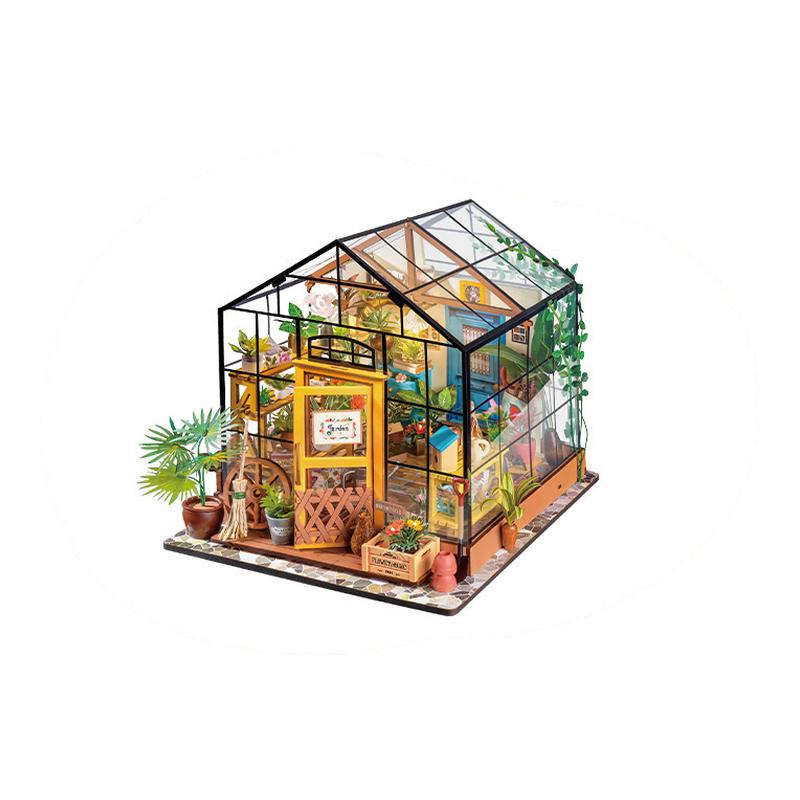 若来凯西花房diy手工小屋