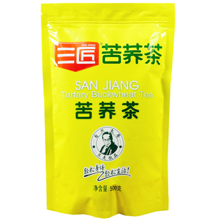 三匠苦荞茶500g袋装四川大凉山黄苦荞麦茶叶饭店专用苦荞茶麦香型