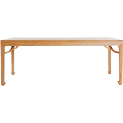 北方老榆木乔吉全实木茶桌椅