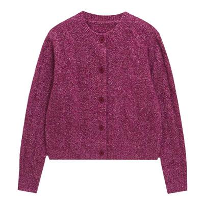 柔软亲肤慵懒随意羊毛针织衫