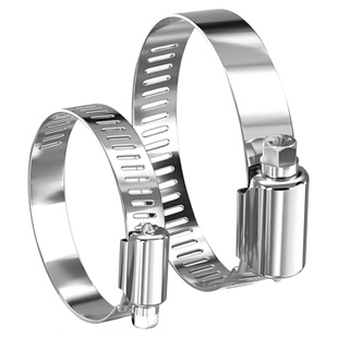 304不锈钢十字喉箍快装煤气管卡扣抱箍消防水管卡管夹圈 卡箍管箍