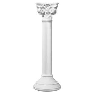 北欧古希腊神庙科林斯式立柱仿石膏树脂摆件家居客厅装饰拍摄道具