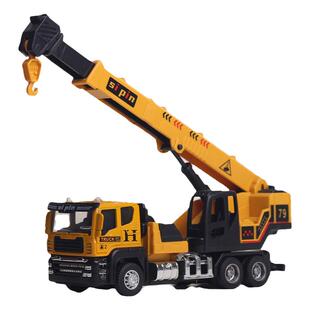 儿童车载起重机玩具车男孩惯性小吊车工程车宝宝小汽车玩具耐玩