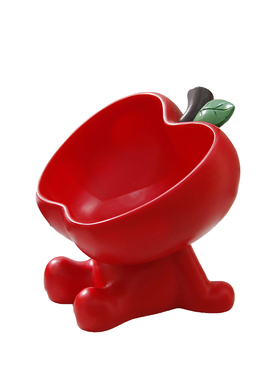 装饰摆件笨鸟创意树脂果盘