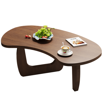 实木创意茶几桌家用小户型中古风异型矮几设计感复古客厅沙发边几