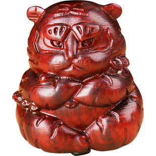 紫檀木小老虎挂件钥匙扣男生肖虎木质制吊坠车挂饰品男特款