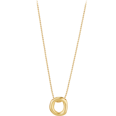 TCHINTCHIN项链铜镀厚金简约