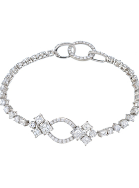 EverDia5克拉豪华镶嵌钻石手链