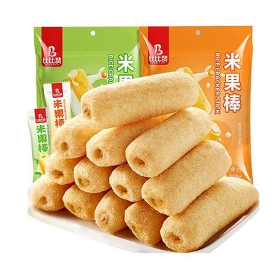 米果卷夹心能量棒零食休闲食品