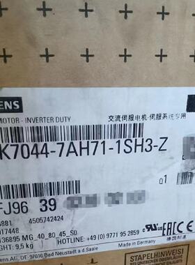 议价库卡机器人1FK7044-7AH71-1SH3-Z S11伺服电机00-136-895