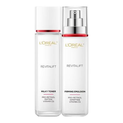 【蜜蜂年货节】欧莱雅复颜水乳面霜套装抗皱补水秋冬O