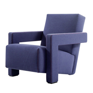 ybf设计师ins沙发休闲椅客厅卧室餐厅单人椅创意乌德勒扶手沙发椅