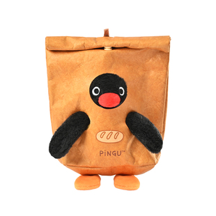 山莫pingu企鹅面包坊袋装mini挂件可爱毛绒小玩偶陪伴送闺蜜礼物