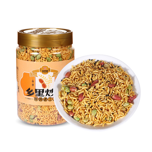 田良君乡里炒米八宝香酥杂粮豆子咸甜点湖南平江特产炒货零食520g