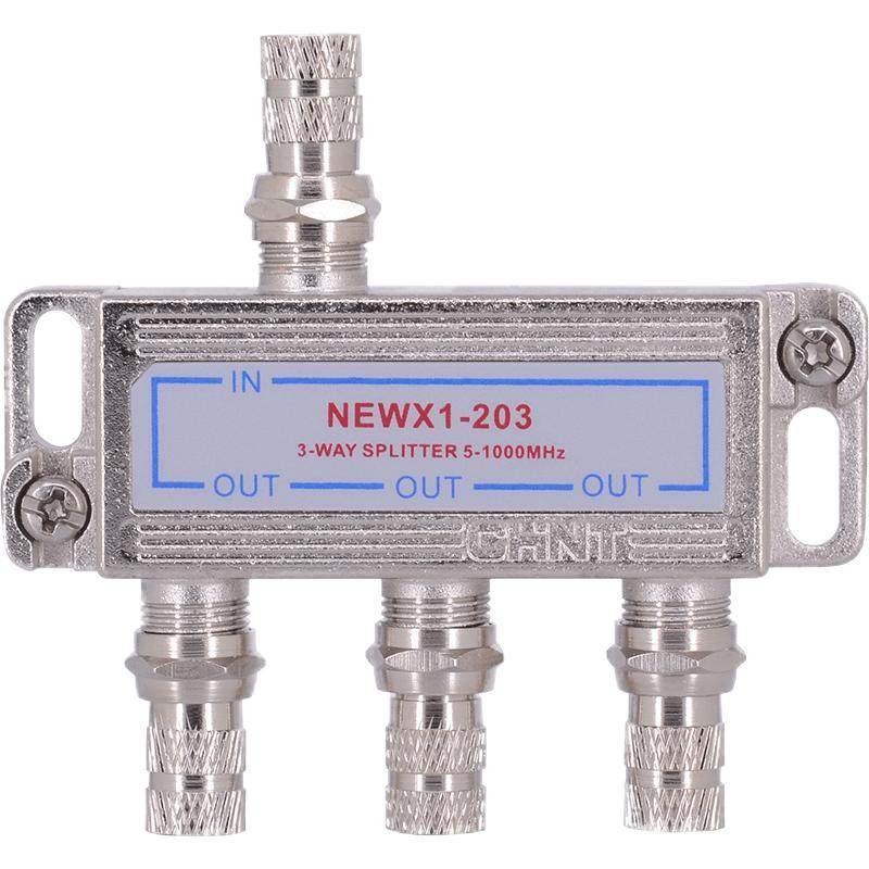 正泰有线一进三出203a分配器