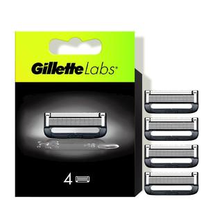 【自营】Gillette/吉列极光手动剃须刀架适用替换刀片4刀头送礼