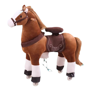 可以骑的玩具马儿童诸葛跳跳马机械马坐骑大号成人送宝宝生日礼物