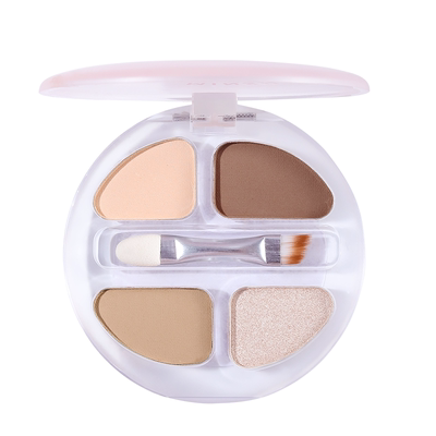 茗希芝四色卧蚕高光眼影阴影一体盘下至珠光提亮纯欲风修容综合盘