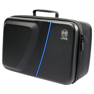 良值(IINE)适用索尼PS5 Slim主机收纳包 轻薄版游戏机综合包 手提可装手柄旅行大包保护硬包 光驱/数字版通用