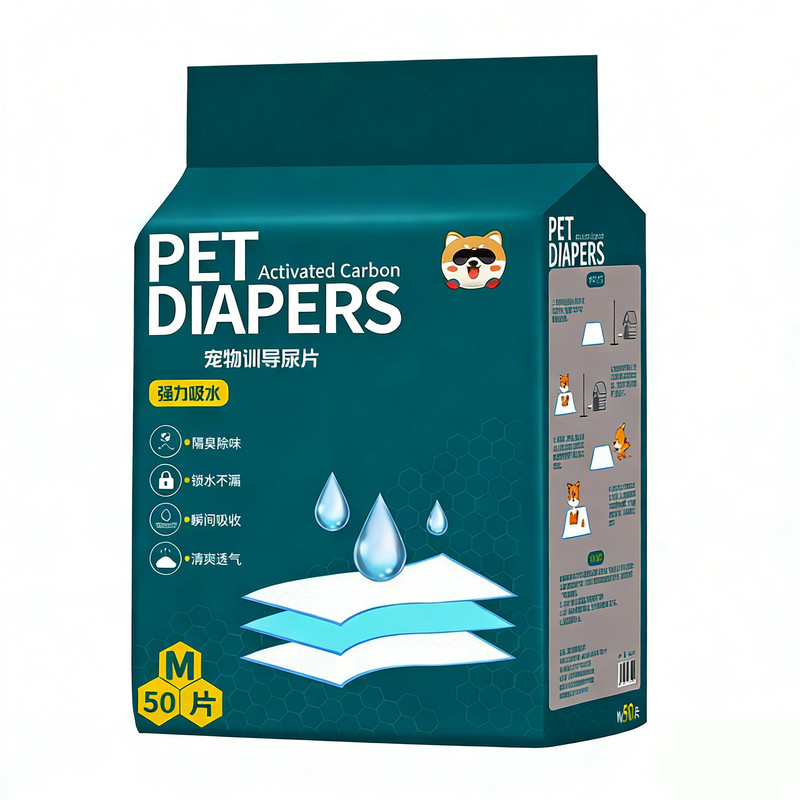 宠物尿垫竹炭除臭加厚瞬吸锁水