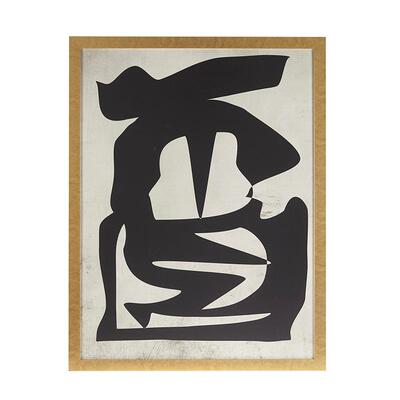 HarborHouse抽象装饰画黑白