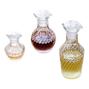 日本进口Aderia硝子水晶玻璃酱油瓶油醋瓶防漏回流醋酱瓶调味瓶