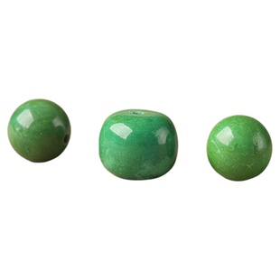 7A铁线仿菜籽黄绿松石散珠直切隔片桶珠手串男女士手链菱镁矿