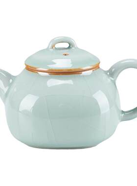 汉唐景德镇高档青瓷茶壶泡茶壶