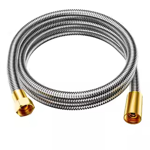 美发理发店洗头床水龙头软管增压防爆不锈钢花洒喷头专用出水管子