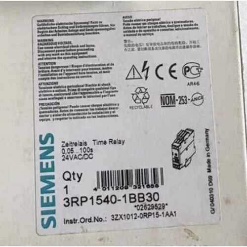 溢价-时间继电器3RP15402BB303