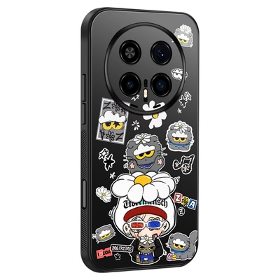 新款MagSafe磁吸联名权志龙荣耀Magic8PRO手机壳全包镜头GD猫适用于HONOR Magic7保护套/6/5/4/3来图定制防摔