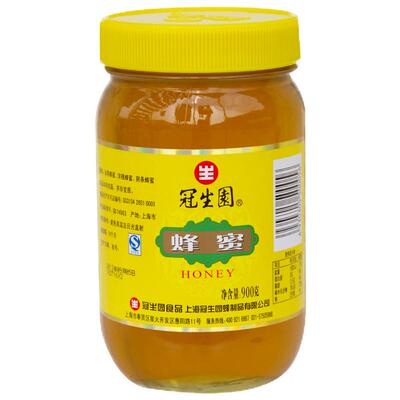 冠生园蜂蜜洋槐冲饮900g*2瓶