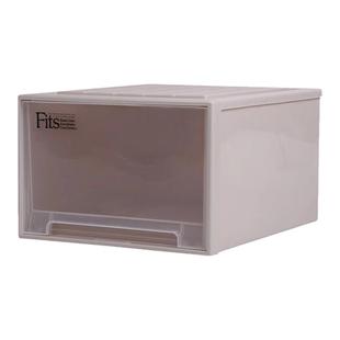 F4430 进口天马株式会社透明塑料抽屉式收纳箱衣柜物收纳盒抽屉柜