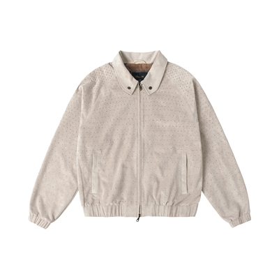 DimeMTL冲孔休闲复古夹克