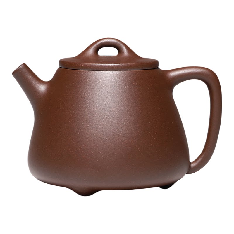 宜兴丁山紫砂壶王志强纯全手工正宗泡茶壶功夫茶具原矿紫泥高石瓢