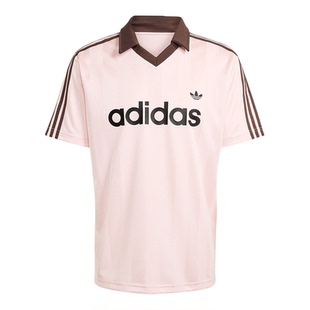 Adidas/阿迪达斯正品三叶草男士翻领球衣风短袖POLO衫KE3580