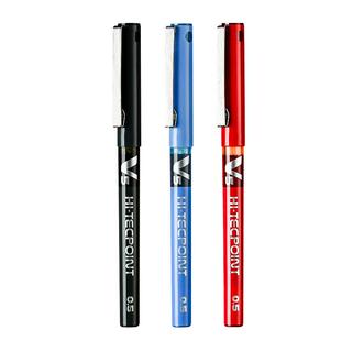 日本Pilot百乐V5中性笔可换墨囊墨胆签字笔针管笔学生用黑笔BXC-V5/V7升级版0.5直液式走珠水性笔书写刷题笔