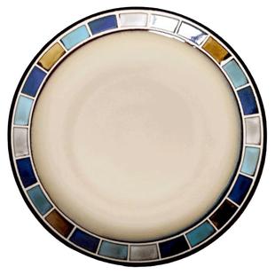 玉泉日式餐具米饭碗家用美式复古套装面碗陶瓷餐具盘子菜盘碗碟