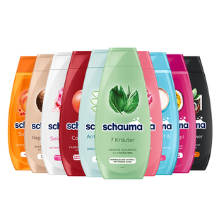保税德国施华schauma无硅油洗发水滋养柔顺控油去屑烫染修复