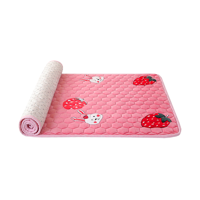 牛奶法兰绒牛奶冬季加厚宿舍床单