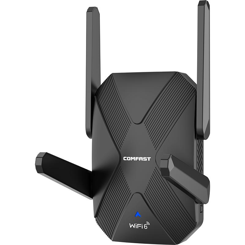 COMFAST CF-XR181无线WiFi信号扩大器WiFi6信号增强放大器AX1500高速迷你路由器远距离WiFi扩展器无线转有线
