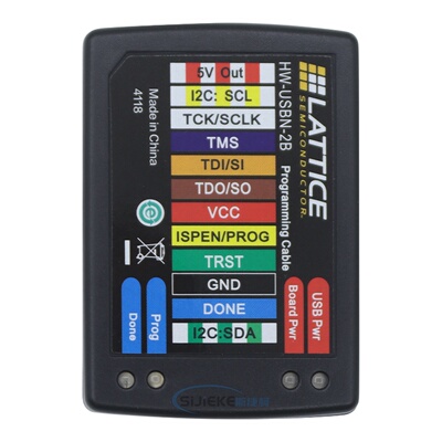 Lattice下载器线HW-USBN-2B编程