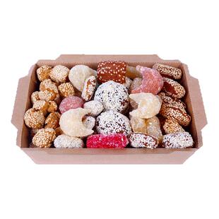 传统果子老点心糕点蜜三刀羊角蜜江米条麻枣河南特产解馋年货零食