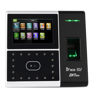 中控智慧iface302/702 /703/303/102人脸面部指纹门禁考勤一体机