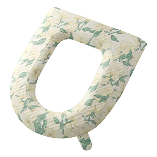 加厚防水马桶坐垫四季通用款家用夏季厕所坐便圈套子粘贴式可水洗