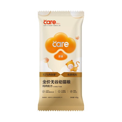 care好主人金装幼猫粮调理肠胃82%肉含量优质鸡肉全价猫粮随身装