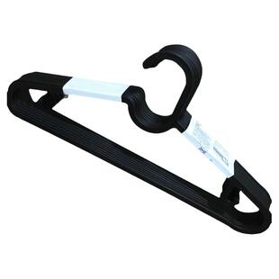 0.5宜家国内代购 埃斯汀 衣架 黑色 塑料衣架 晾晒衣架节省空间