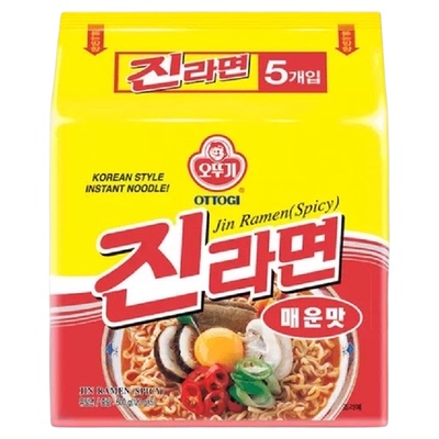不倒翁韩国进口金拉面方便面泡面