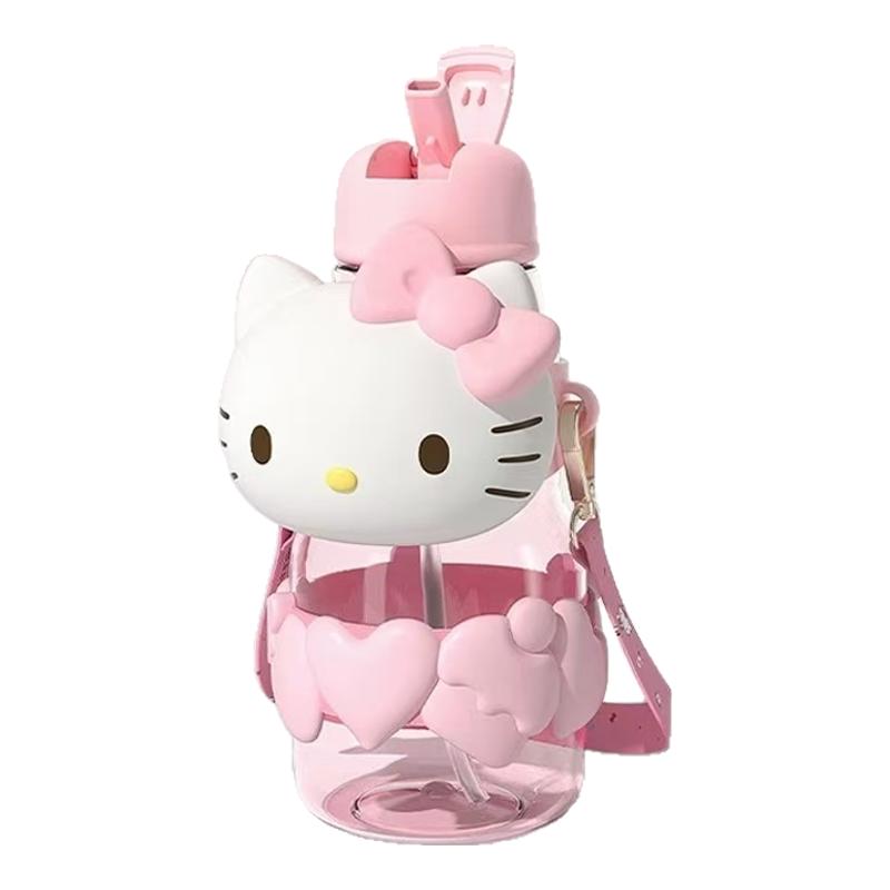 凯蒂猫正版授权吸管杯